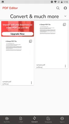 PDF Editor android App screenshot 7